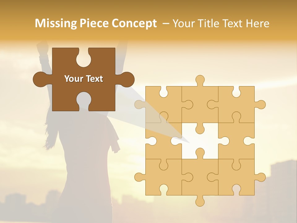 House Home Hand PowerPoint Template