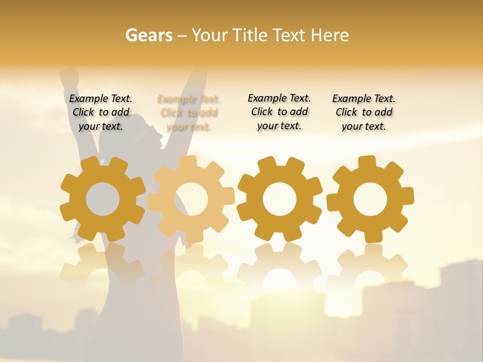 House Home Hand PowerPoint Template