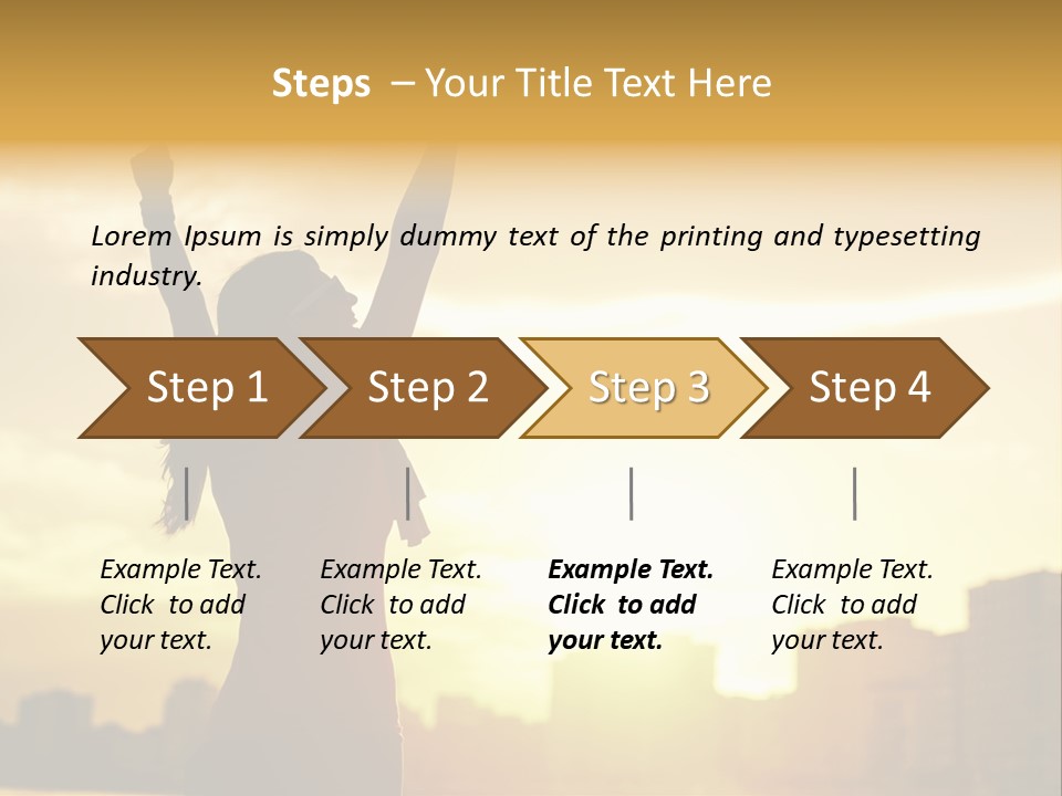 House Home Hand PowerPoint Template