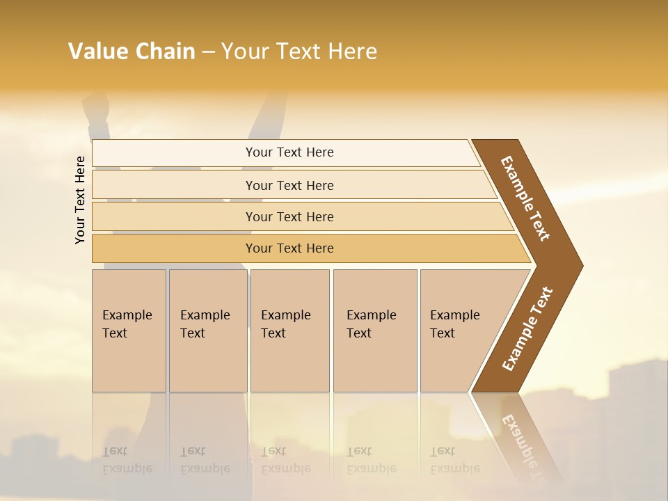 House Home Hand PowerPoint Template