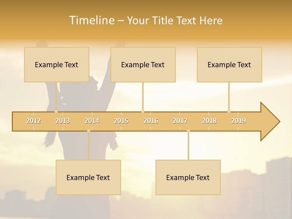 House Home Hand PowerPoint Template