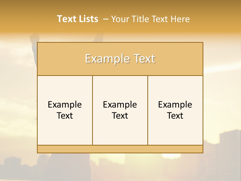 House Home Hand PowerPoint Template