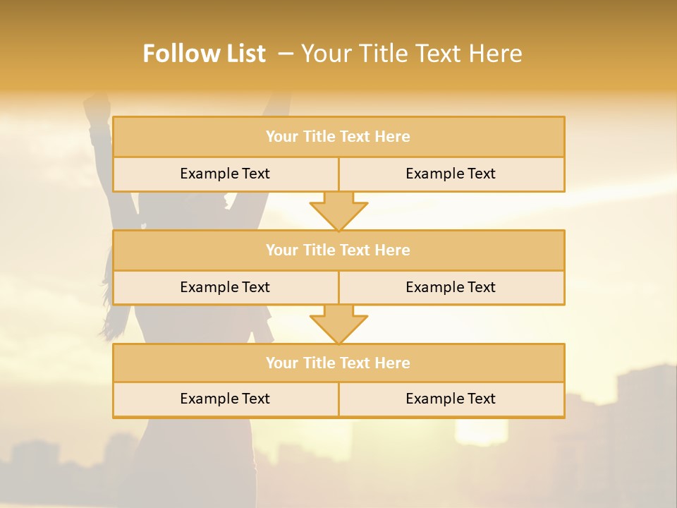 House Home Hand PowerPoint Template