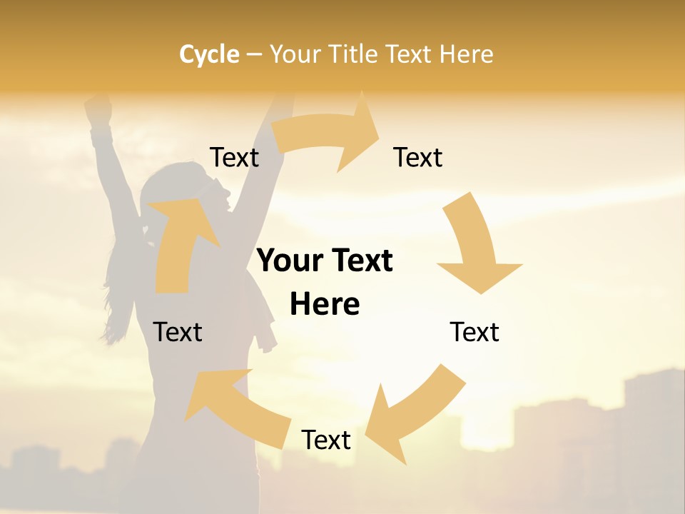 House Home Hand PowerPoint Template
