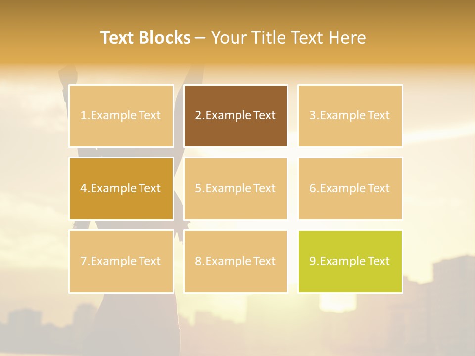 House Home Hand PowerPoint Template