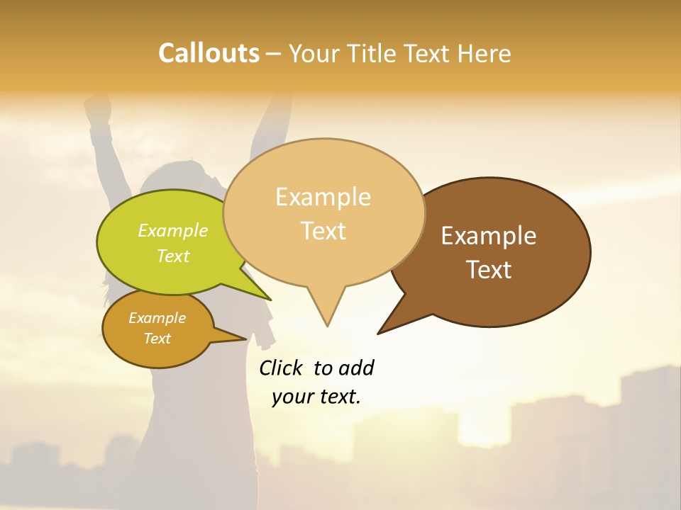 House Home Hand PowerPoint Template
