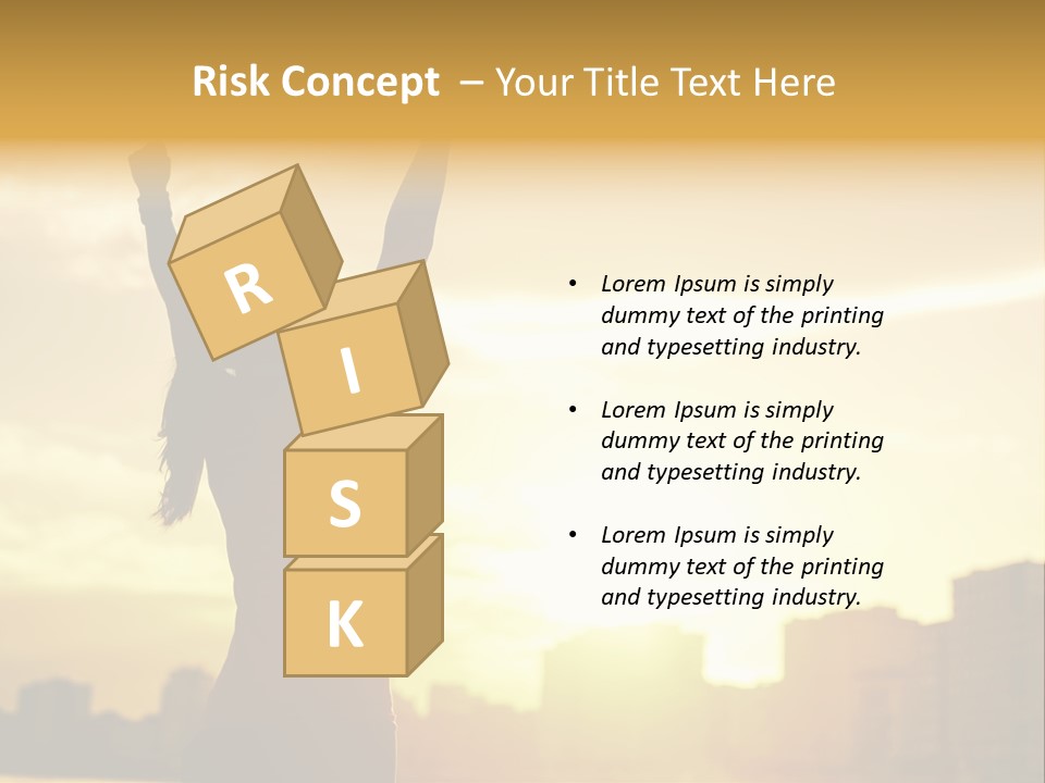 House Home Hand PowerPoint Template