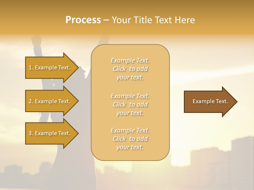 House Home Hand PowerPoint Template