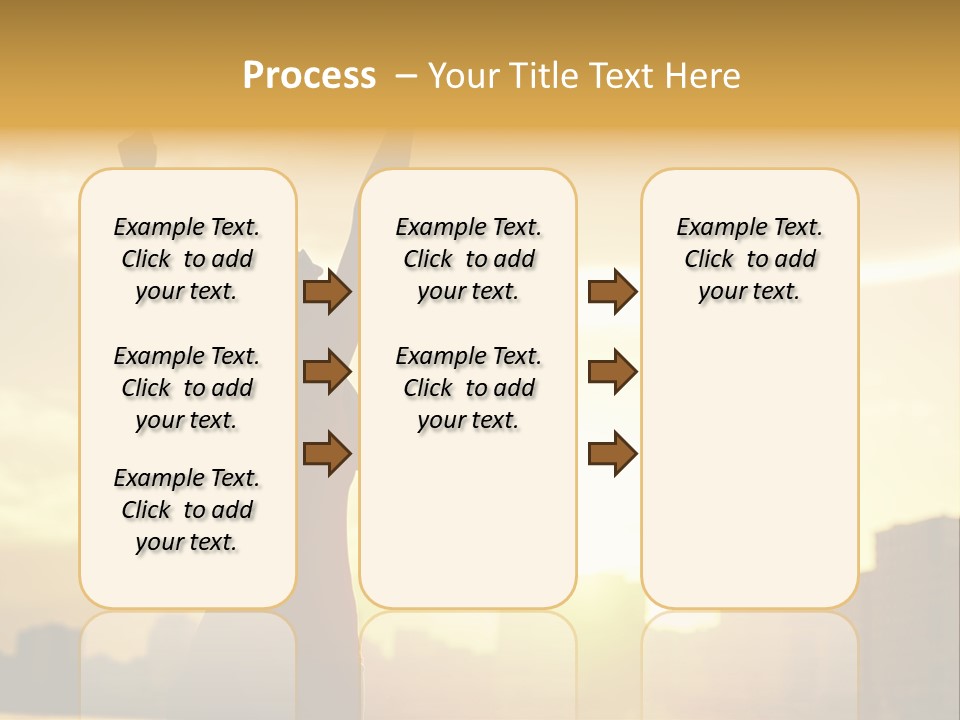 House Home Hand PowerPoint Template