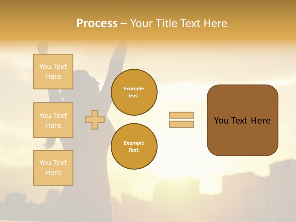 House Home Hand PowerPoint Template