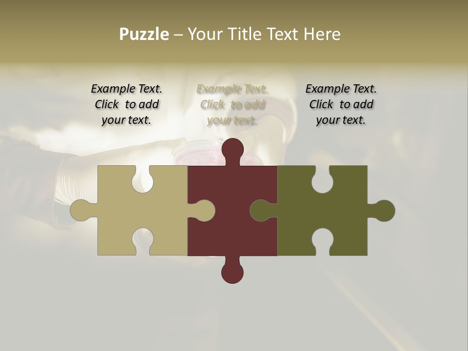 Green Human Hand Selling PowerPoint Template