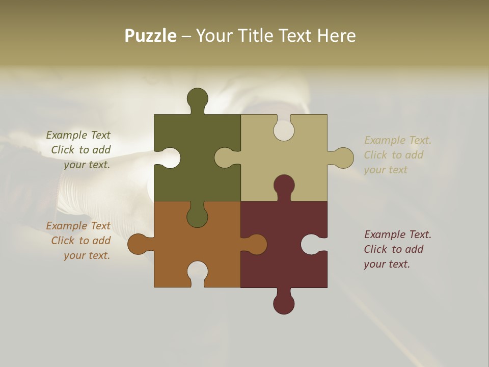 Green Human Hand Selling PowerPoint Template