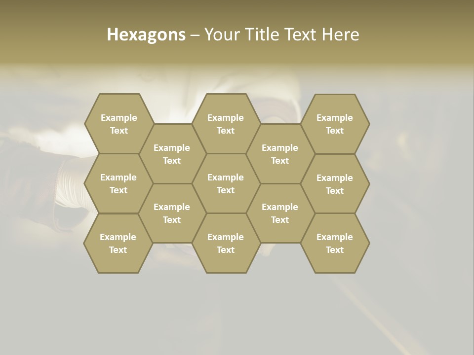 Green Human Hand Selling PowerPoint Template