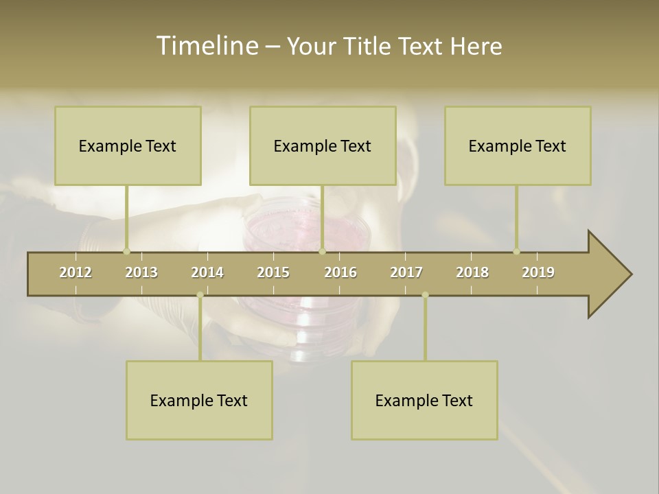 Green Human Hand Selling PowerPoint Template