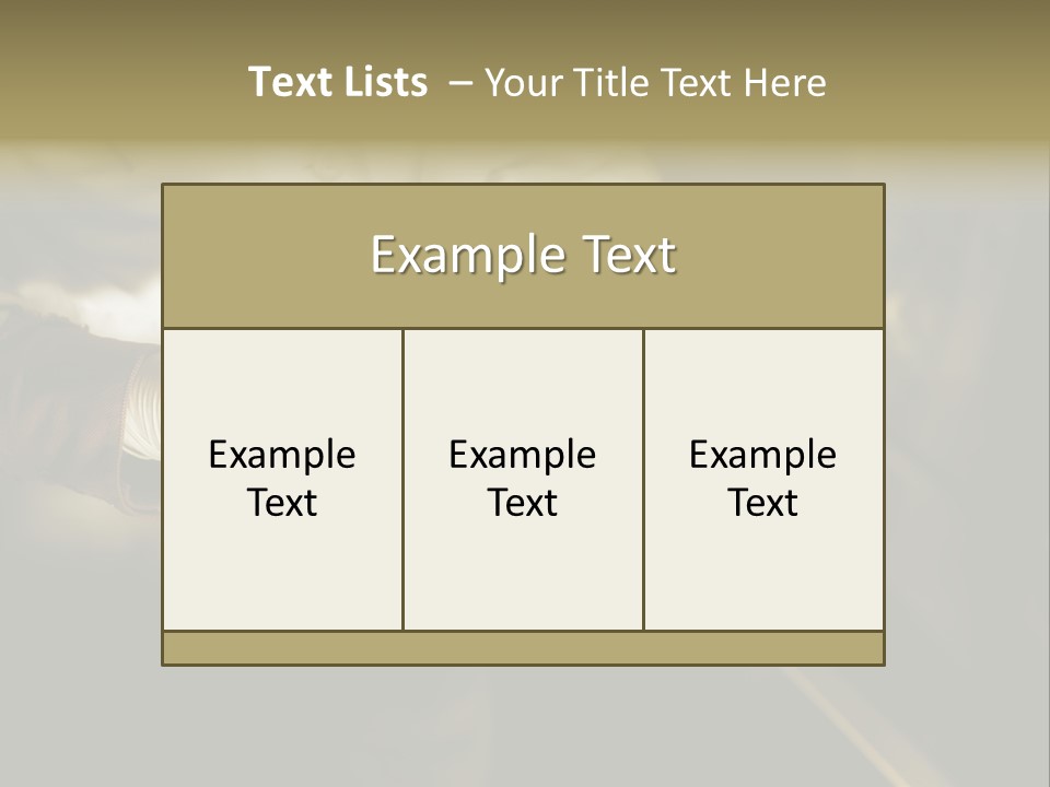 Green Human Hand Selling PowerPoint Template