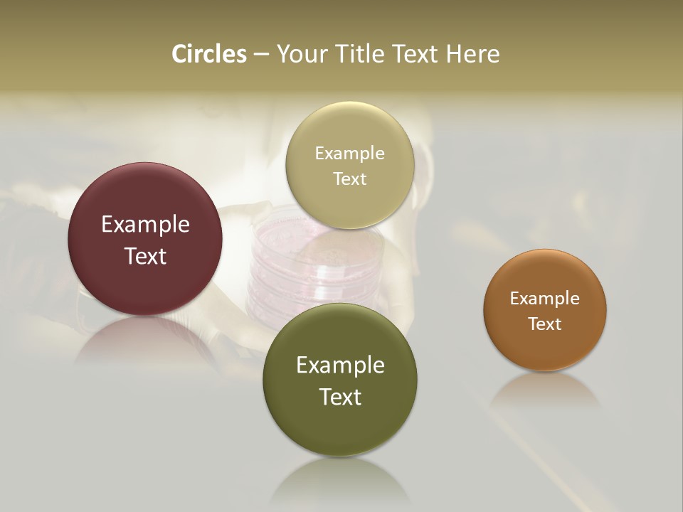 Green Human Hand Selling PowerPoint Template