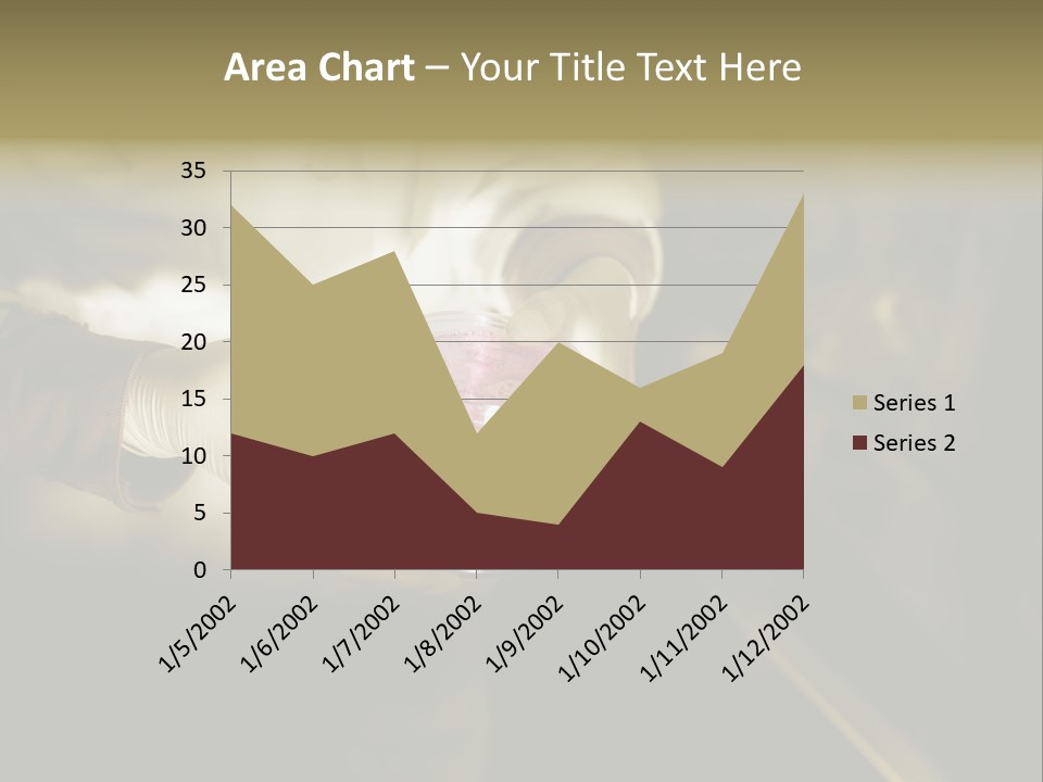 Green Human Hand Selling PowerPoint Template