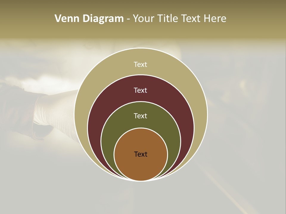 Green Human Hand Selling PowerPoint Template