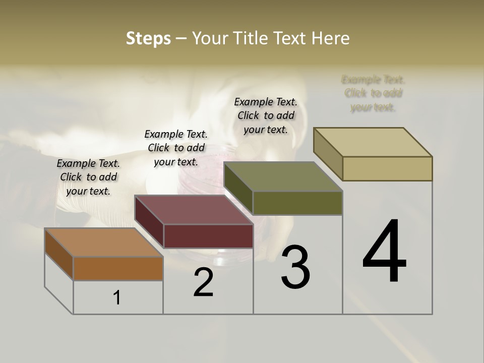Green Human Hand Selling PowerPoint Template