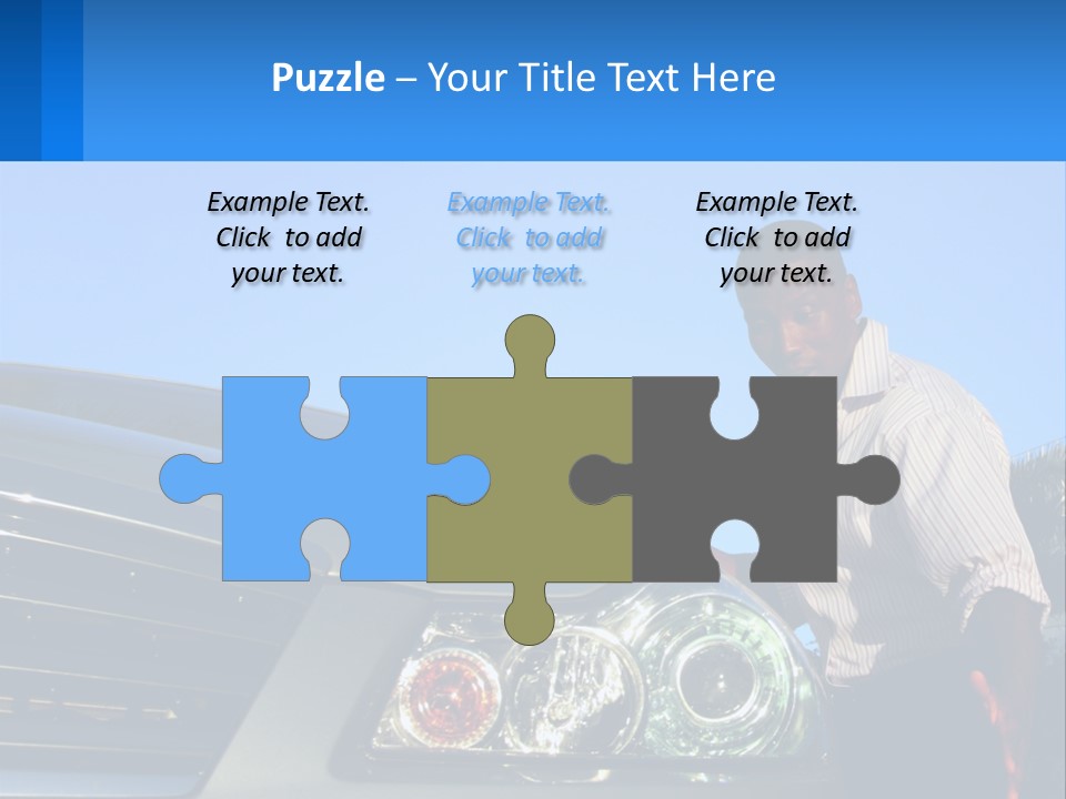 Architecture New Man PowerPoint Template