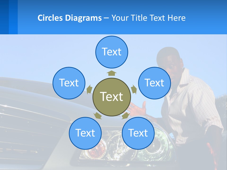 Architecture New Man PowerPoint Template