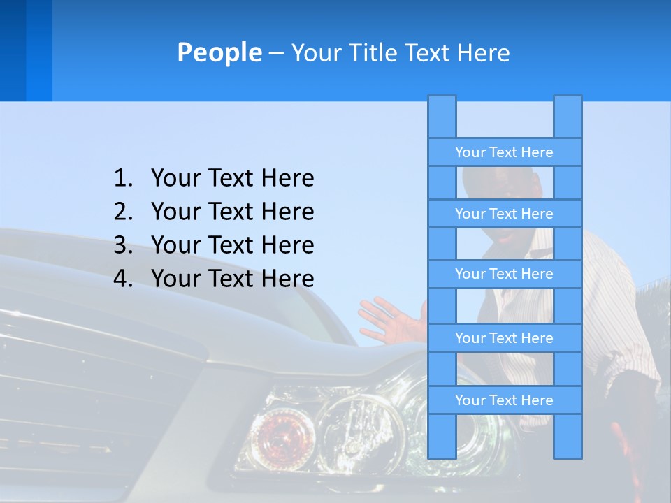 Architecture New Man PowerPoint Template