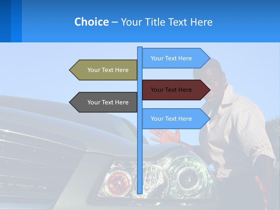 Architecture New Man PowerPoint Template