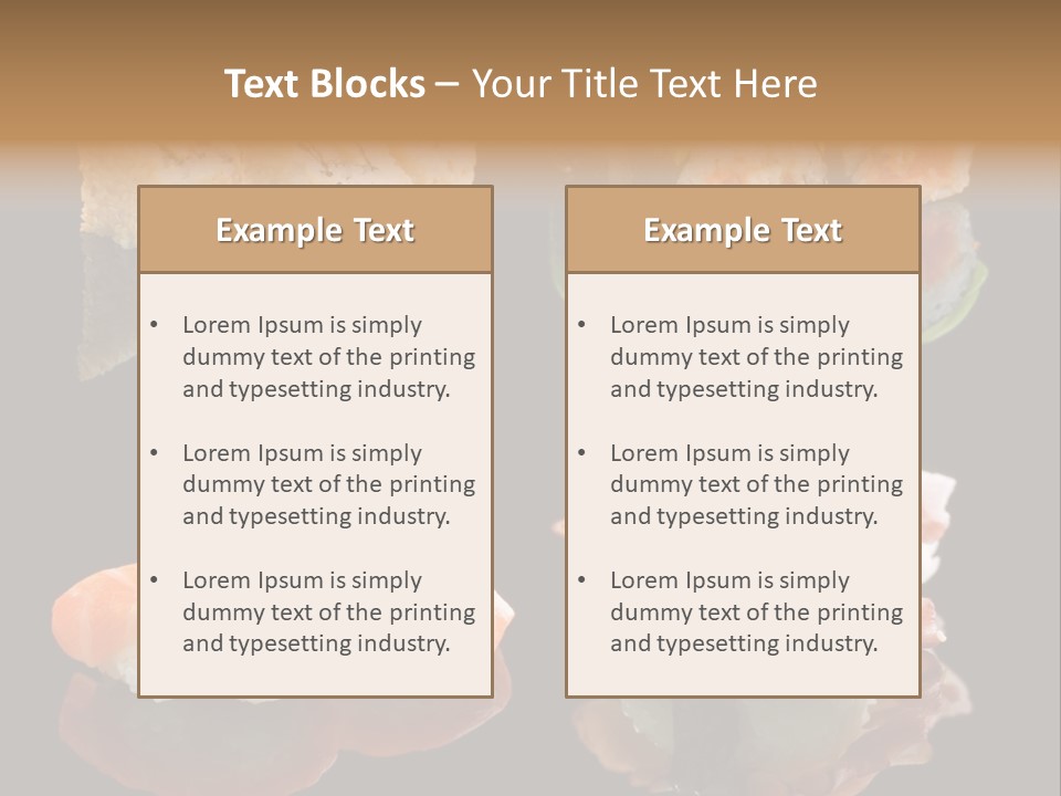 Construction Rent Model PowerPoint Template