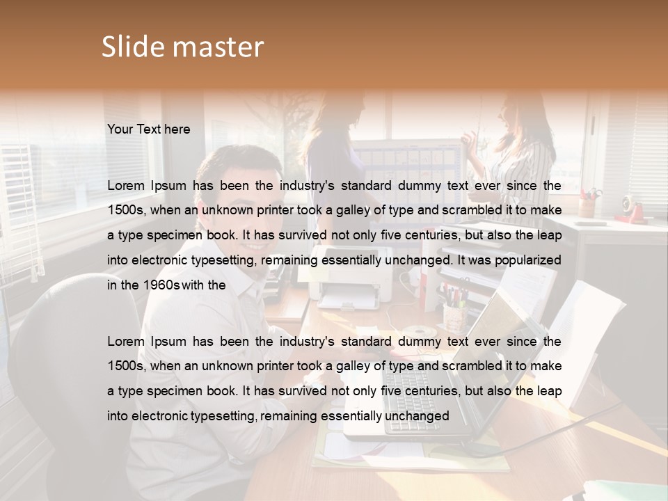 Model Property Dream PowerPoint Template