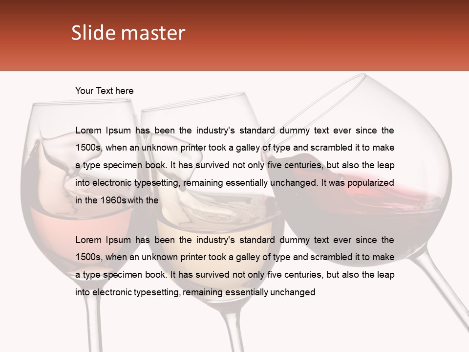 Investment Model Blue Sky PowerPoint Template