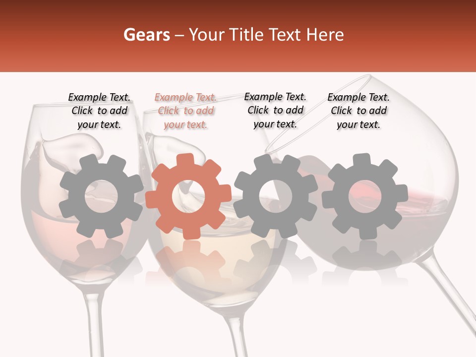 Investment Model Blue Sky PowerPoint Template