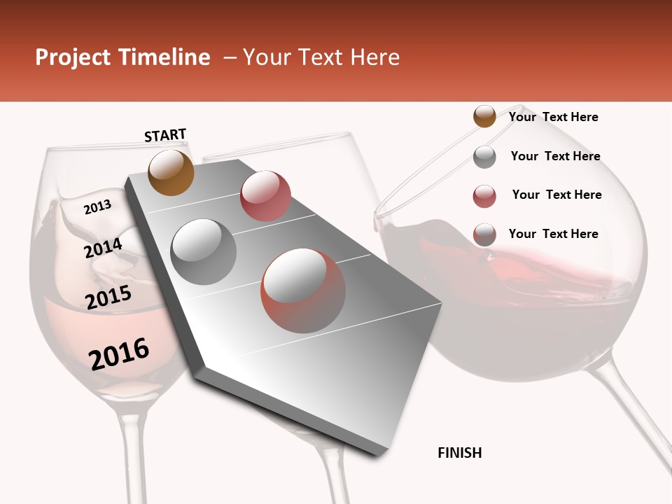 Investment Model Blue Sky PowerPoint Template