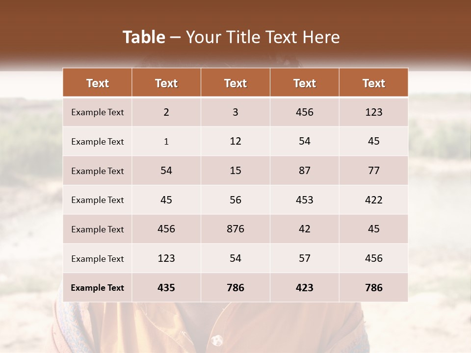 Rent Nature Dream PowerPoint Template
