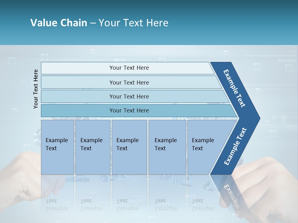 Conceptual Leaf Rent PowerPoint Template