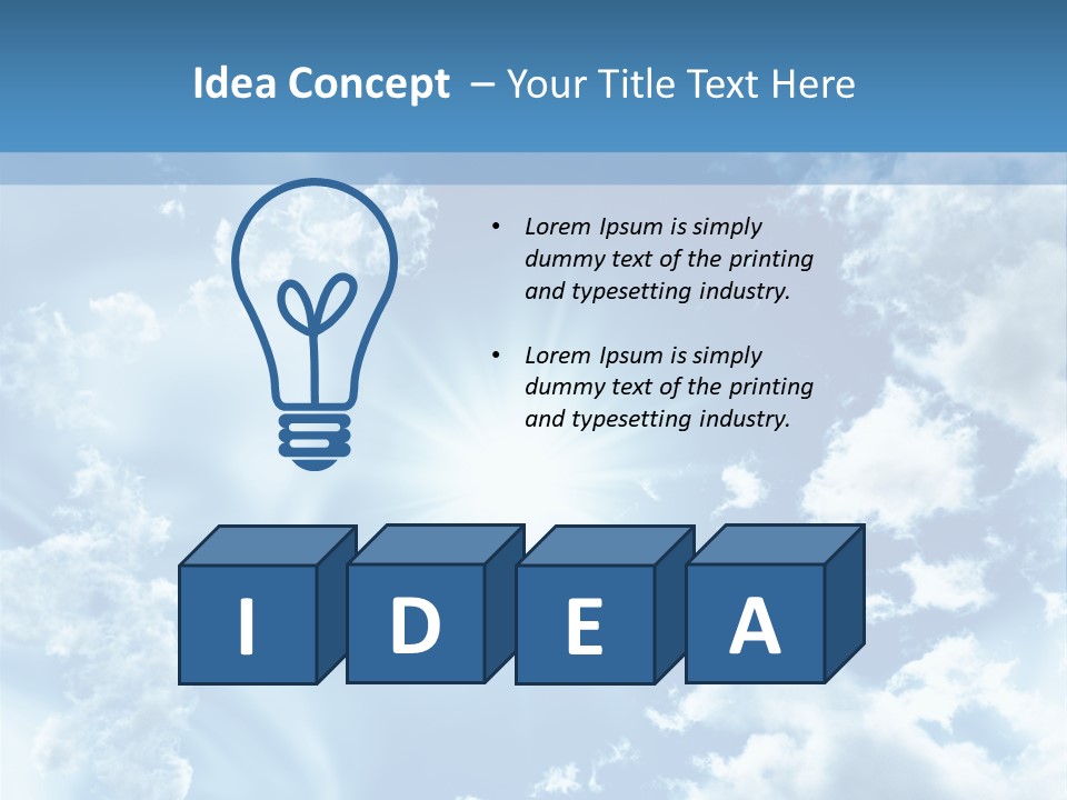 House Holding Green PowerPoint Template