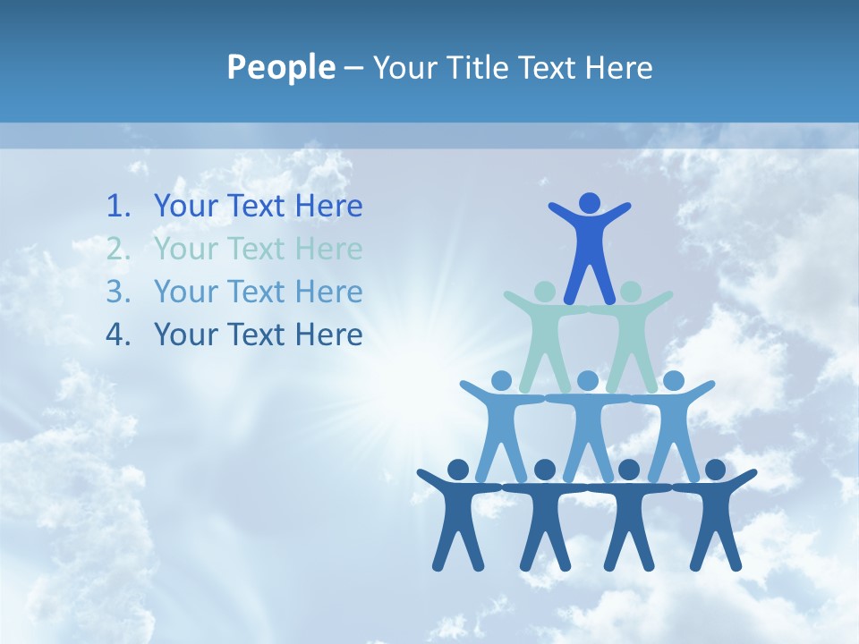 House Holding Green PowerPoint Template