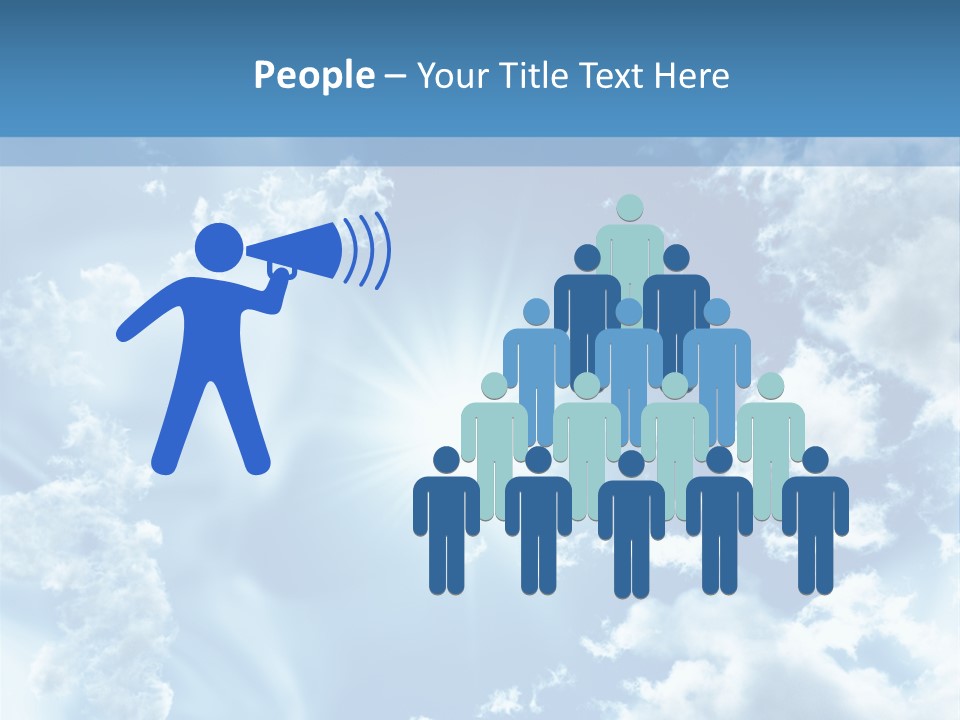 House Holding Green PowerPoint Template