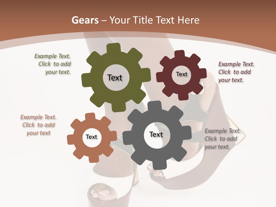 Hand Small Business PowerPoint Template