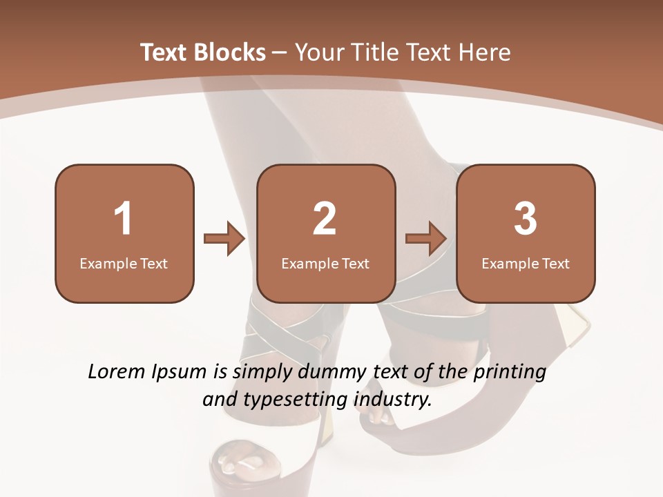 Hand Small Business PowerPoint Template
