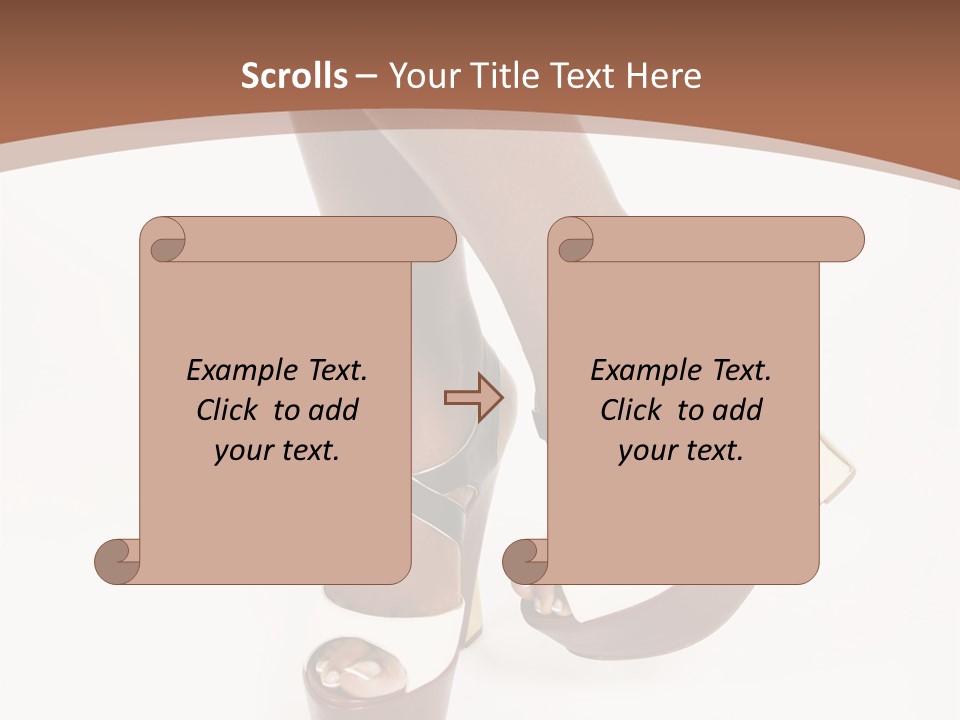 Hand Small Business PowerPoint Template