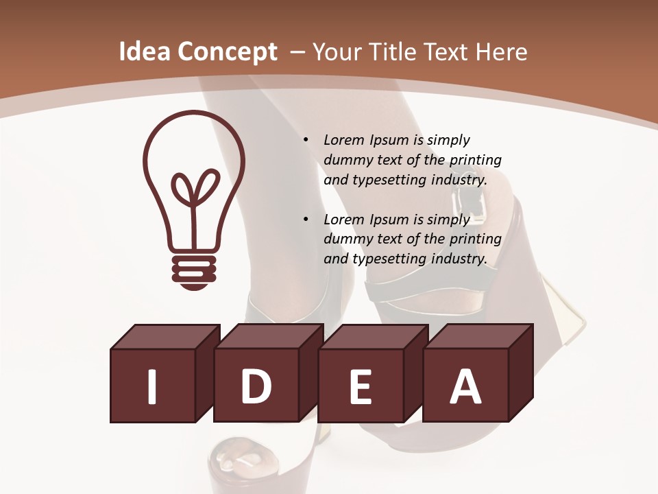 Hand Small Business PowerPoint Template