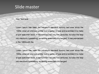 Blue Sky Construct Home PowerPoint Template