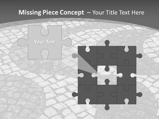 Blue Sky Construct Home PowerPoint Template