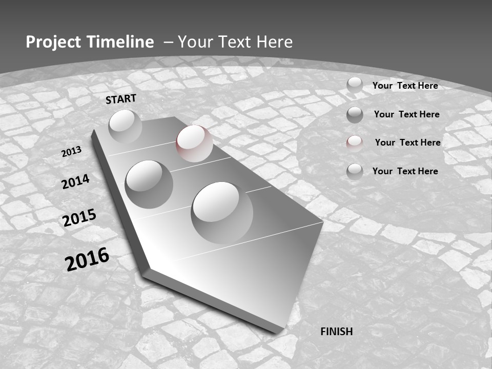 Blue Sky Construct Home PowerPoint Template