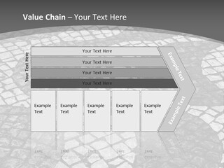 Blue Sky Construct Home PowerPoint Template