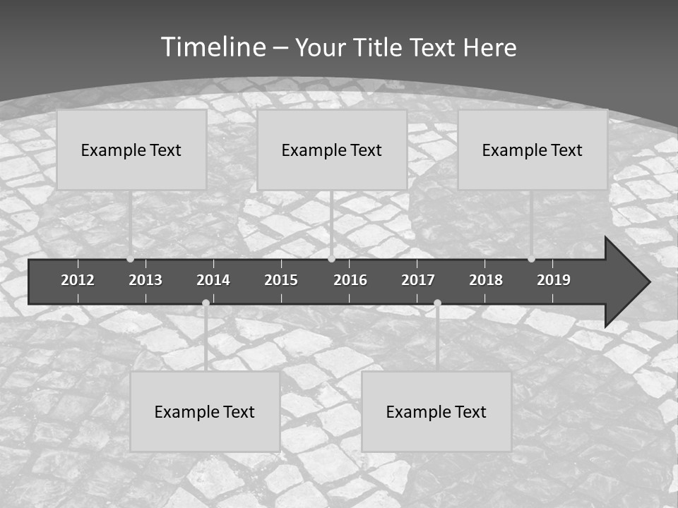Blue Sky Construct Home PowerPoint Template