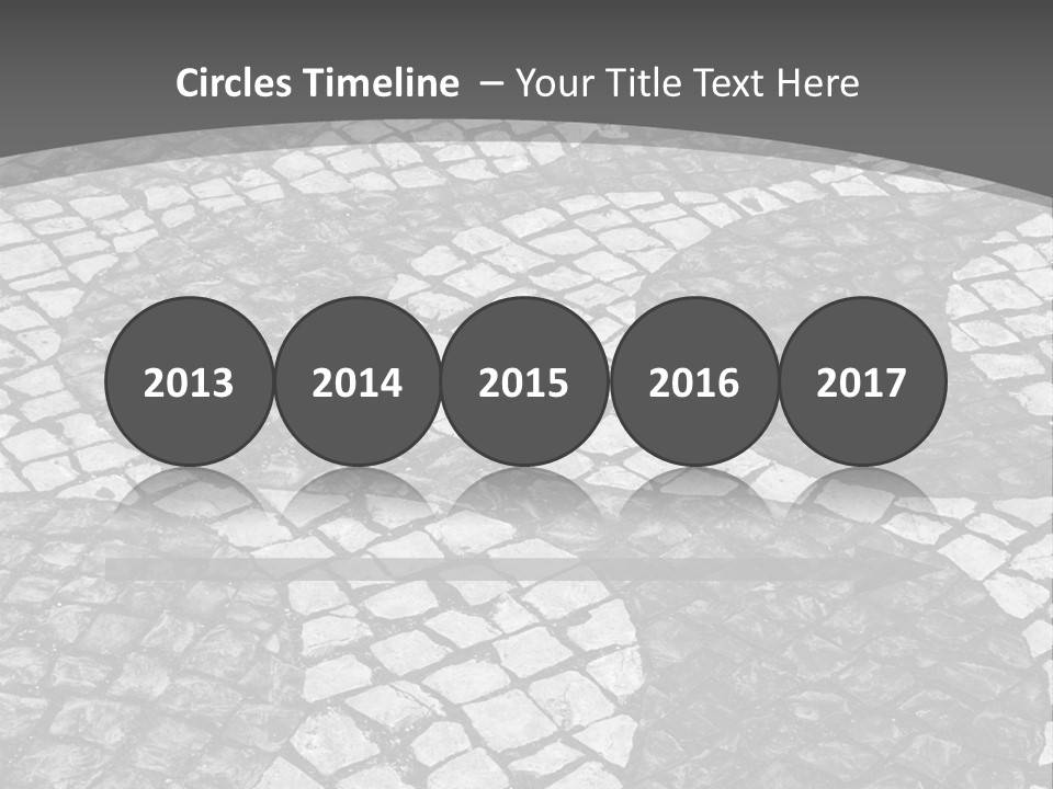 Blue Sky Construct Home PowerPoint Template