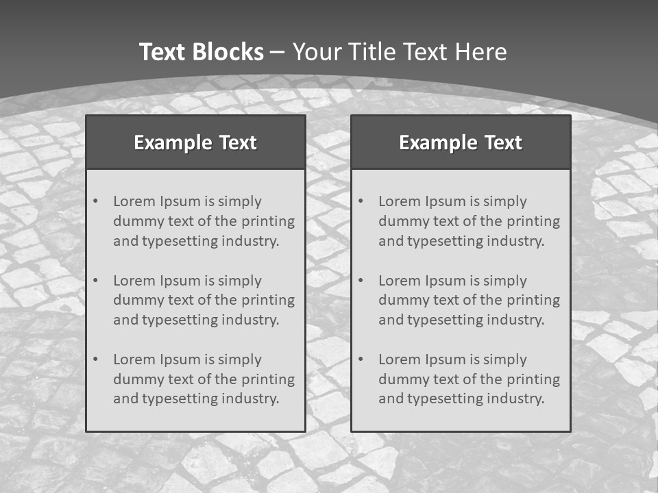 Blue Sky Construct Home PowerPoint Template