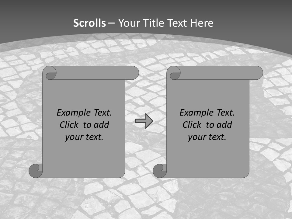 Blue Sky Construct Home PowerPoint Template