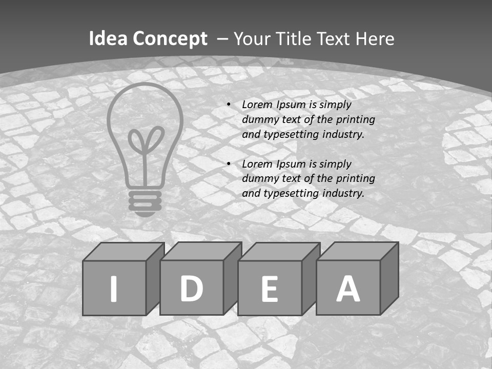 Blue Sky Construct Home PowerPoint Template